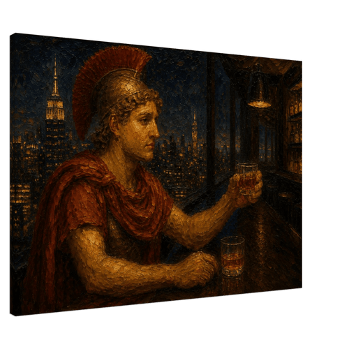 Empire on the Rocks – historisches Leinwandbild aus der Reihe Alexander der Große